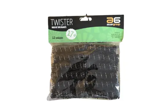 Asuer Rulo Twister de Tipo Francés 17mm 12ud